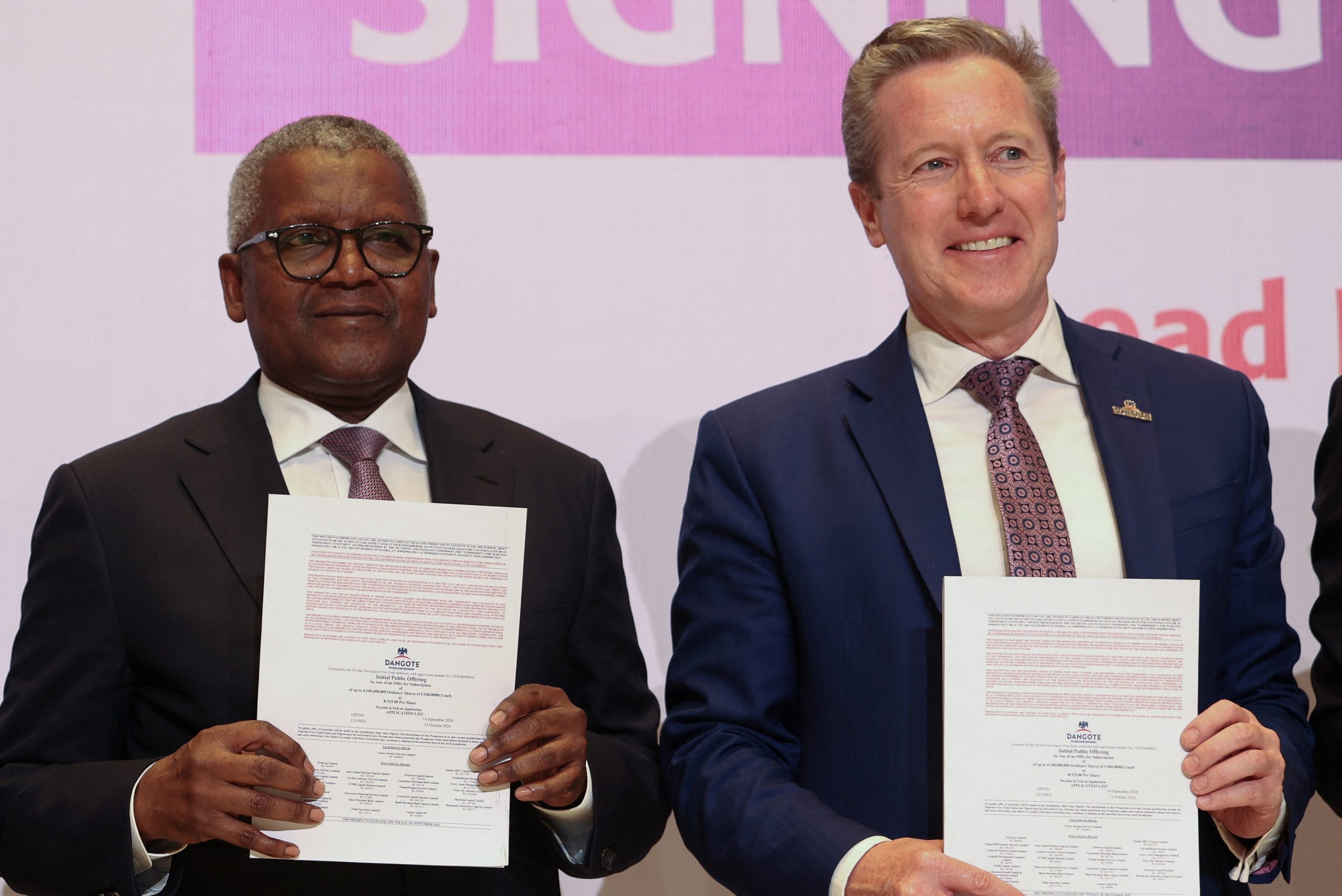 Dangote refinery chief defends $49bn valuation as rivals face squeeze