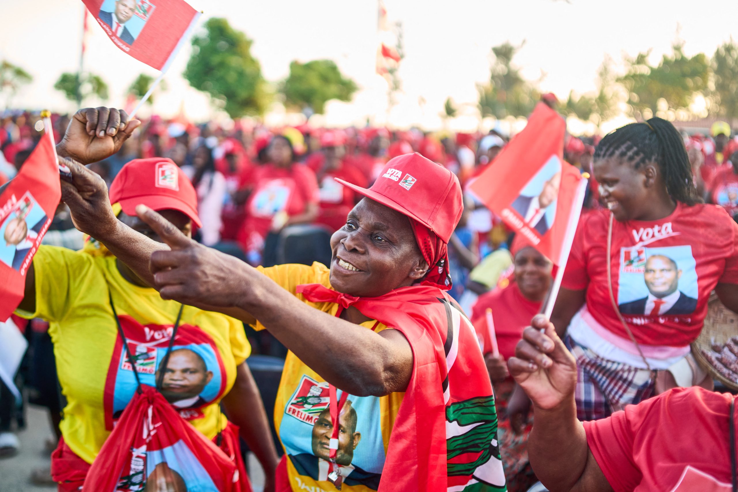 Frelimo Protest Mozambique heads to the polls, Frelimo remain favourite