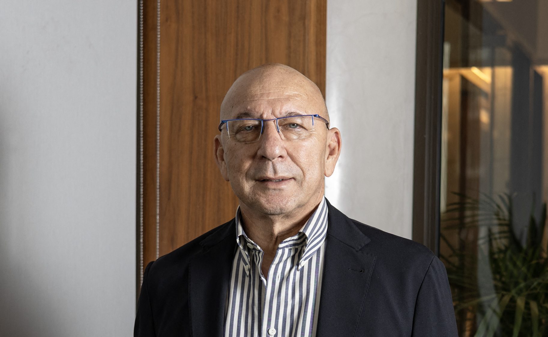 Trevor Manuel in Johannesburg, South Africa, on 23 May 2025.