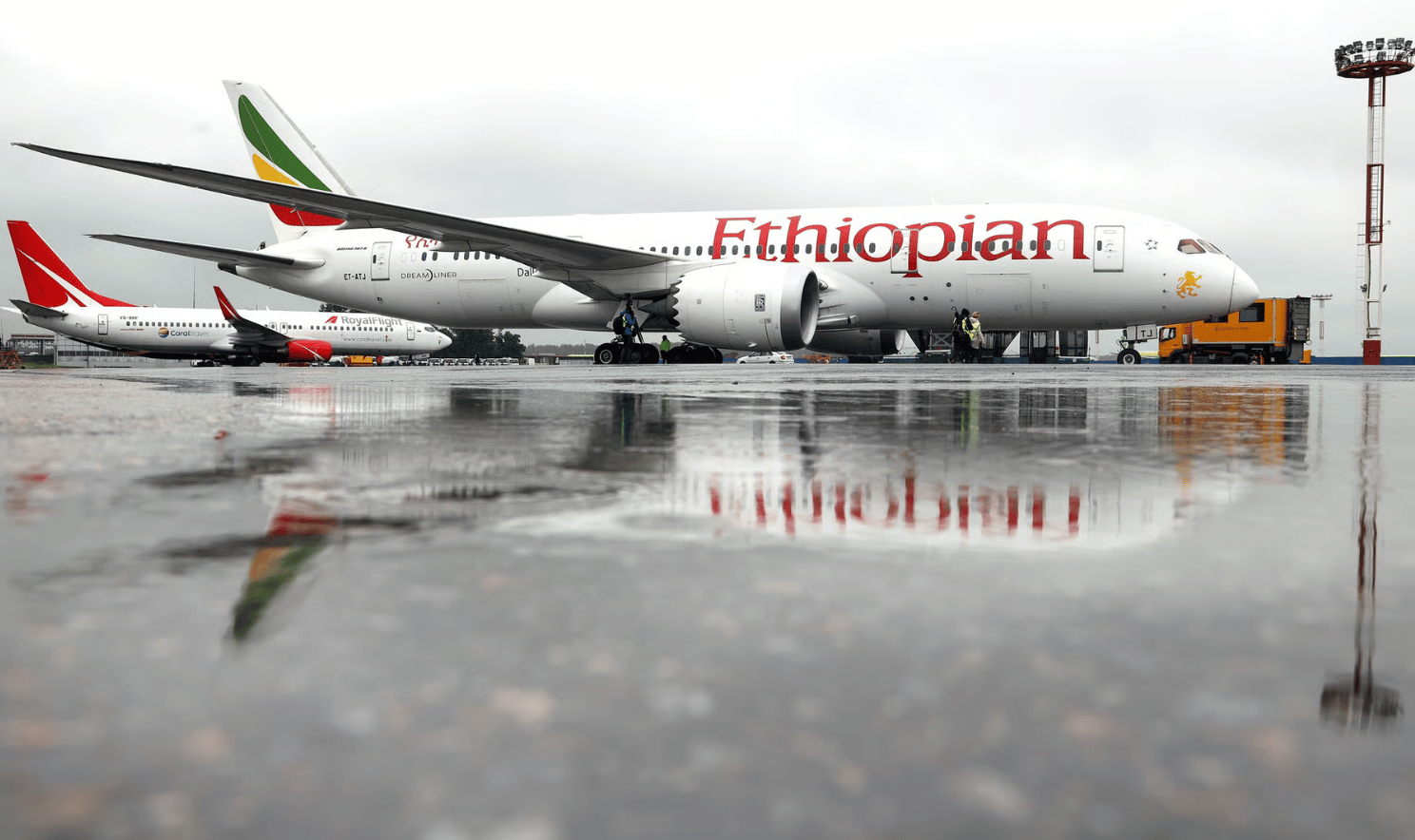 On Africa–China routes, Ethiopian Airlines is far ahead of rivals by passenger numbers