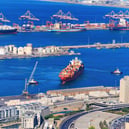 Port of Cape Town, South Africa.