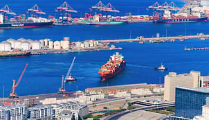 Port of Cape Town, South Africa.