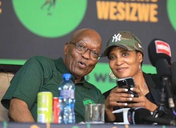 Ex-South Africa president Jacob Zuma sacks ‘daddy’s girl’ Duduzile Zuma-Sambudla from his party