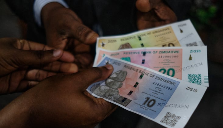 Peniaga saham Zimbabwe hadapi kerugian akibat kekangan kecairan dan dasar monetari ketat yang menstabilkan matawang ZiG